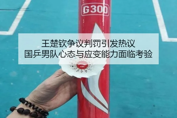 王楚钦争议判罚引发热议 国乒男队心态与应变能力面临考验